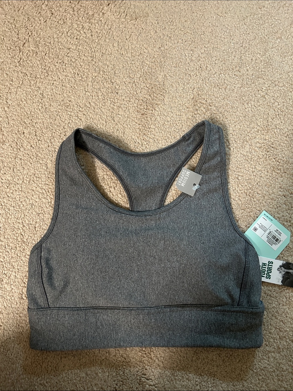 DSG cross back compression bra size S